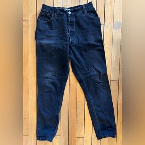 Black redone Levi’s